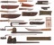 Grouping of Knives and Related Items