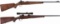 Two Winchester Bolt Action Rifles