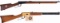 Two Winchester Factory Collection Lever Action Long Guns