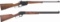 Two Lever Action Rifles