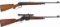 Two Lever Action Sporting Rifles