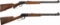 Two Lever Action Carbines