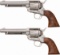 Matching Pair of Colt 3rd Gen. Single Action Army Revolvers