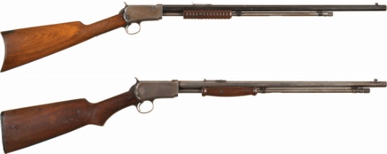 Two Winchester Slide Action Rifles