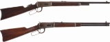 Two Winchester Lever Action Long Guns