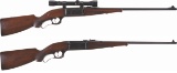Two Savage 1899 .250-3000 Lever Action Rifles