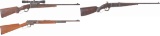 Three Lever Action Rifles