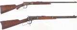 Two Pre-World War II Lever Action Long Guns