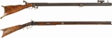 Two Contemporary Percussion Rifles