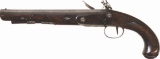 Wogdon Flintlock Dueling Pistol