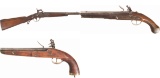 Three Antique Muzzle Loading Firearms