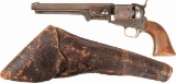 Colt Model 1851 Navy Percussion Revolver with Holster