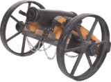 Unique Handmade Cannon with Carriage