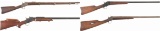 Four Remington Rolling Block Long Guns