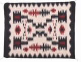Two Small Navajo Style Woven Rugs