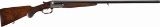 Engraved G.L. Rasch Side by Side Double Barrel Box Lock Shotgun