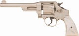 S&W 44 Hand Ejector 1st Model Triple Lock Double Action Revolver