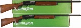 Two Remington Model 1100 Semi-Automatic Shotguns with Boxes
