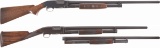 Two Winchester Slide Action Shotguns