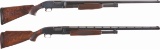 Two Winchester Slide Action Shotguns