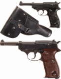 Two World War II Nazi Semi-Automatic Pistols