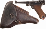 DWM Commercial Model 1923 Luger Semi-Automatic Pistol
