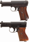 Two Mauser Semi-Automatic Pistols