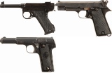 Three European Semi-Automatic Pistols