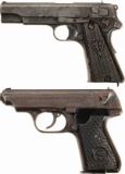 Two Nazi Marked Semi-Automatic Pistols