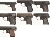 Seven Semi-Automatic Pistols