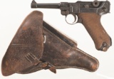DWM Military Model 1914 Luger Semi-Automatic Pistol with Holster