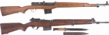 Two Military Semi-Automatic Rifles