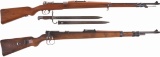 Two Bolt Action Rifles