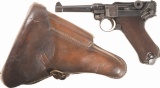 1918 Dated Erfurt Model 1914 Luger Pistol with Holster
