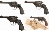 Four Double Action Revolvers