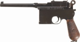 Mauser Model 1896 Flat Side Semi-Automatic Pistol