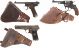 Three Military Handguns