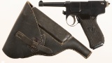 Glisenti Model 1910 Pistol w/Ex. Mag, Holster