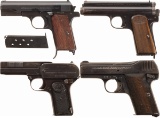 Four European Semi-Automatic Pistols