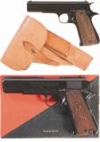 Two Spanish Semi-Automatic Pistols