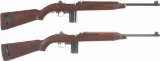 Two U.S. M1 Semi-Automatic Carbines