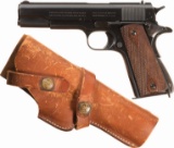 U.S. Colt Model 1911 Semi-Automatic Pistol with Holster