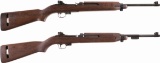 Two U.S. Military Semi-Automatic Carbines