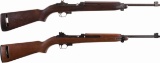 Two U.S. Military M1 Semi-Automatic Carbines