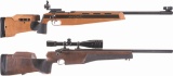 Two Bolt Action Target Rifles