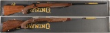 Two Browning X-Bolt Bolt Action Rifles with Boxes