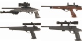 Four Silhouette Pistols