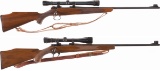 Two Sako Bolt Action Rifles with Scopes