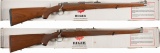 Two Ruger Model 77 Bolt Action Rifles with Boxes