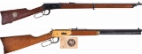 Two Winchester Factory Collection Lever Action Long Guns